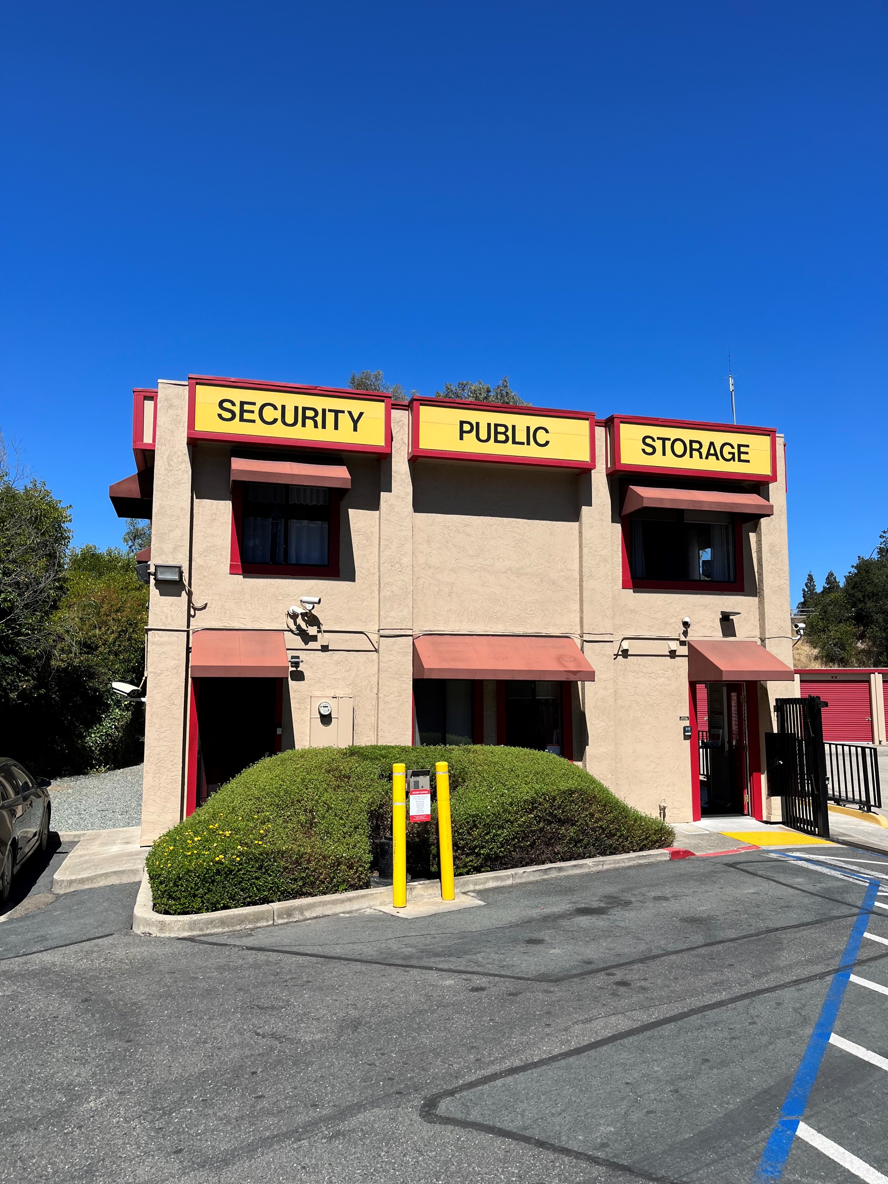 high tech security self storage